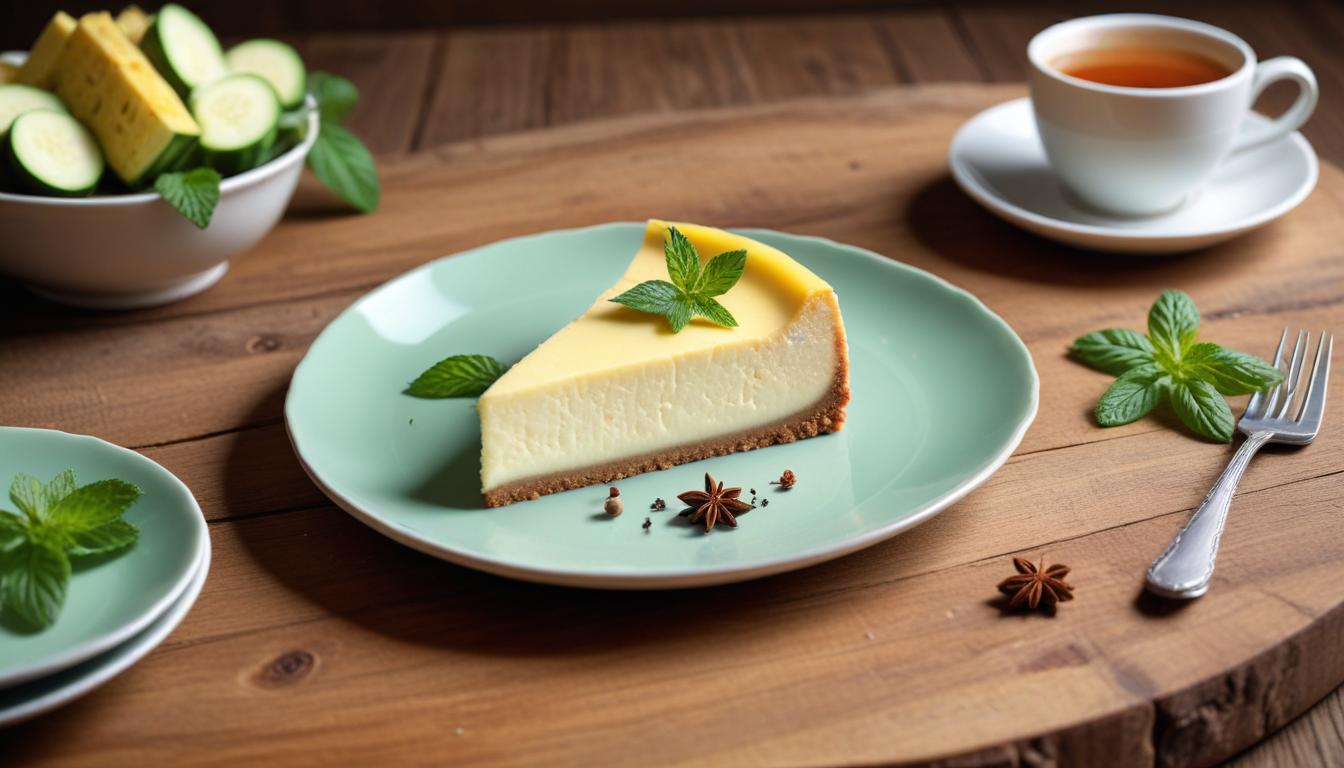 Kabak ve Yıldız Anasonlu Cheesecake Tarifi