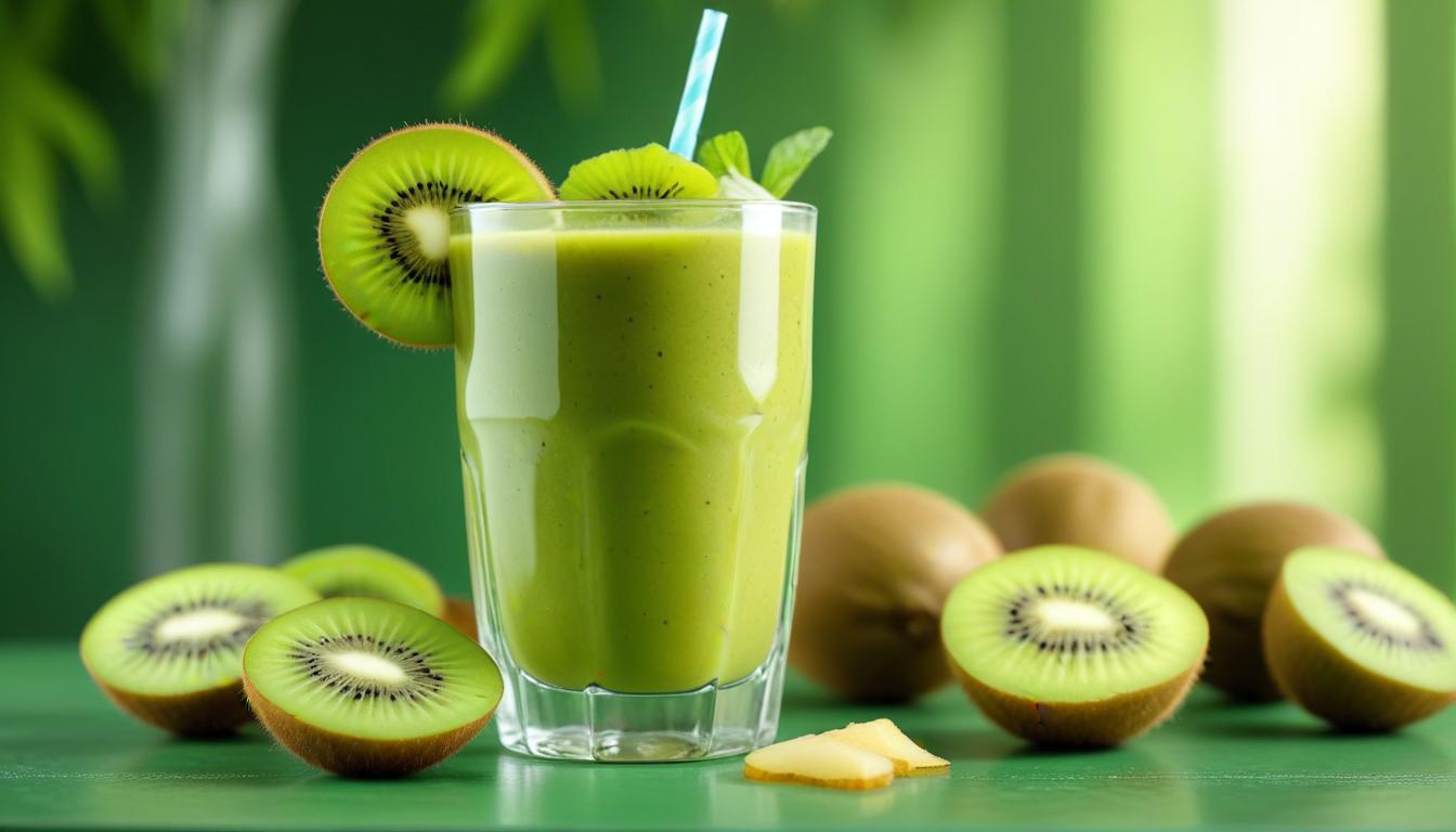 Kivili Zencefilli Besleyici Smoothie