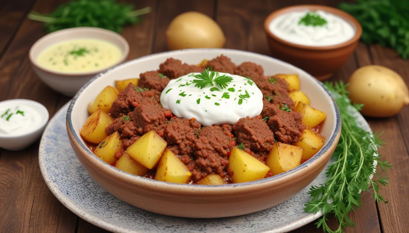 Lezzetli Kıymalı Patates Tarifim