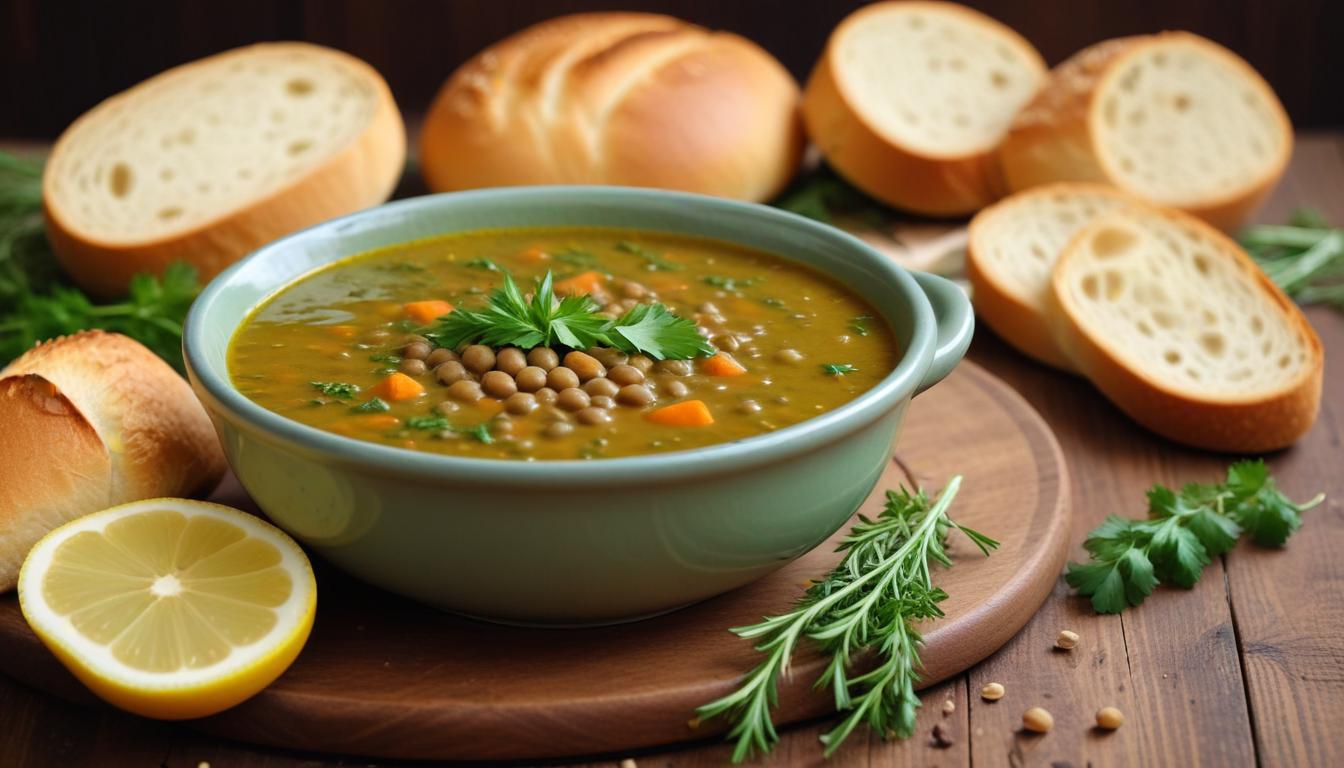 Protein Kaynağı Mercimek Çorbası