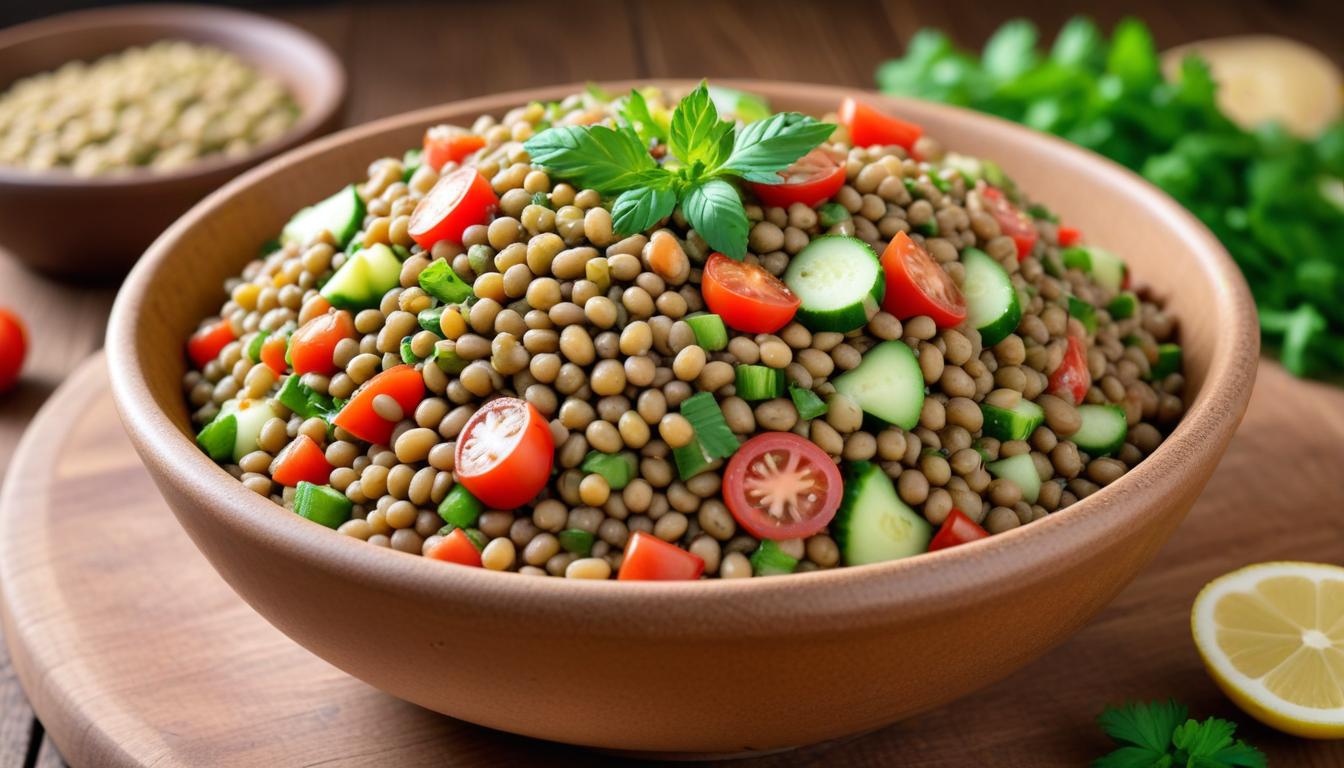 Besleyici Mercimek Salatası Tarifi
