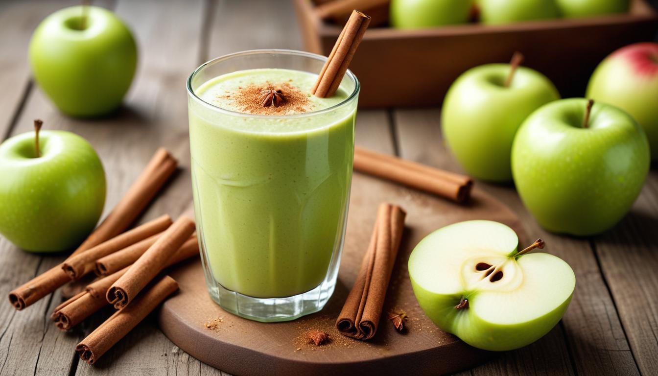 Ferahlatıcı Elma ve Tarçınlı Smoothie Tarifi