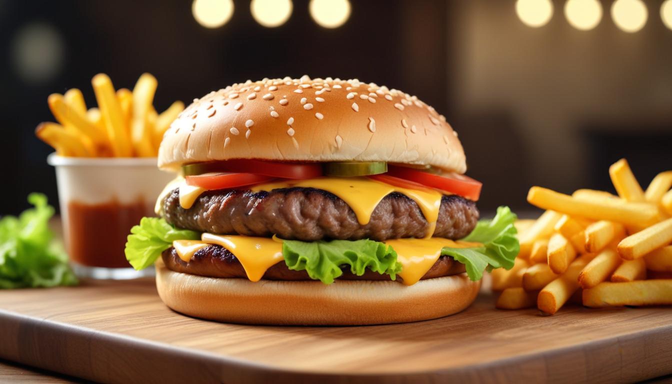 Ev Yapımı Lezzetli Hamburgerler