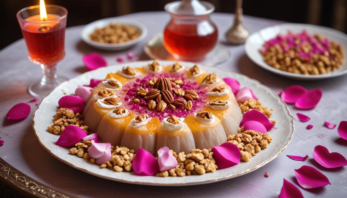 Osmanlı Lezzeti: Gül Suyu Aromalı Güllaç Tarifi