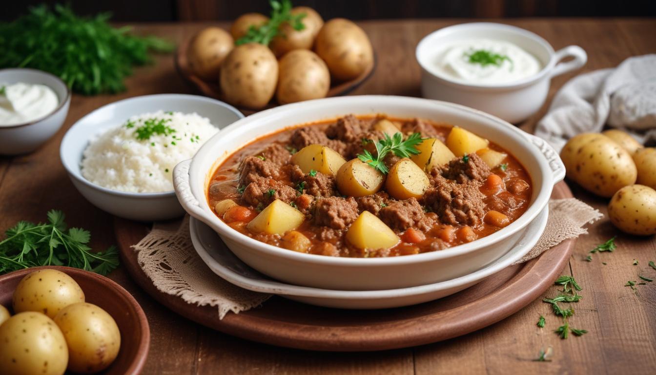 Kıymalı Patates yemeği – Türk Mutfağının Lezzeti