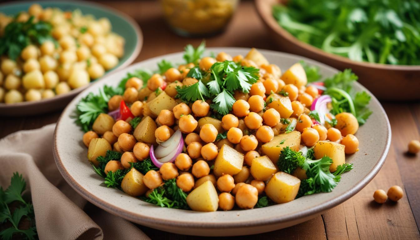 Nohutlu Patates Kavurması: Pratik ve Ekonomik Vegan Lezzet
