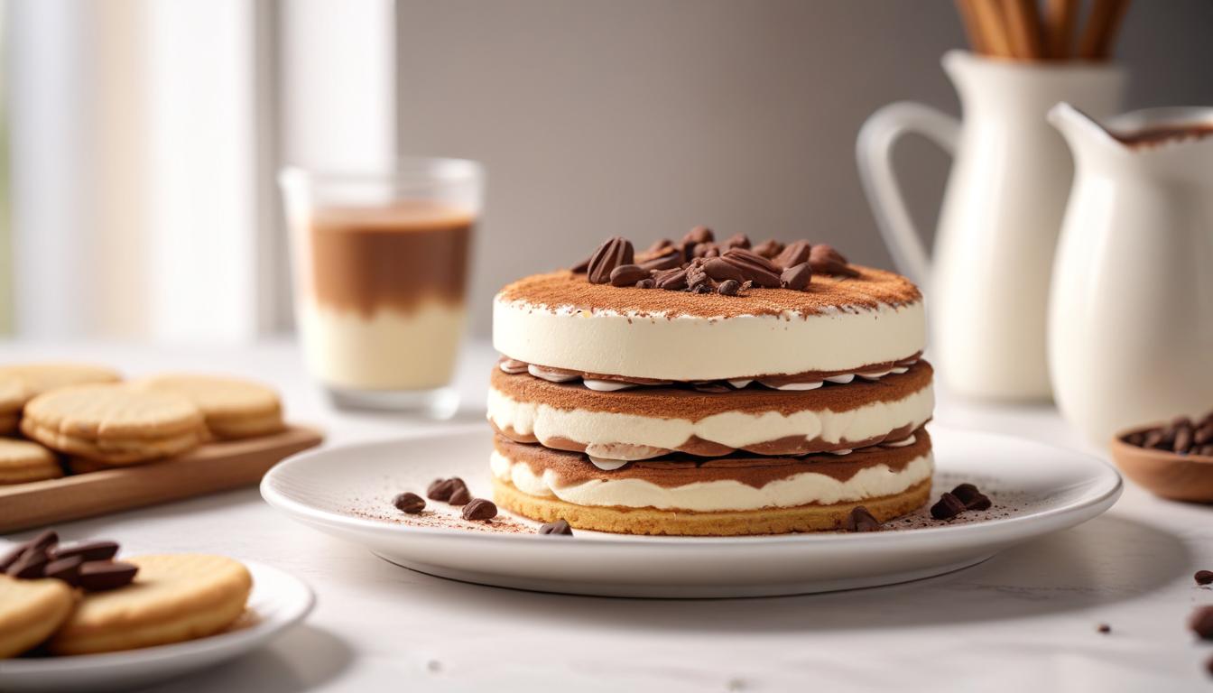 Dalgona Kahveli Tiramisu: Şekersiz ve Taze Bir Lezzet