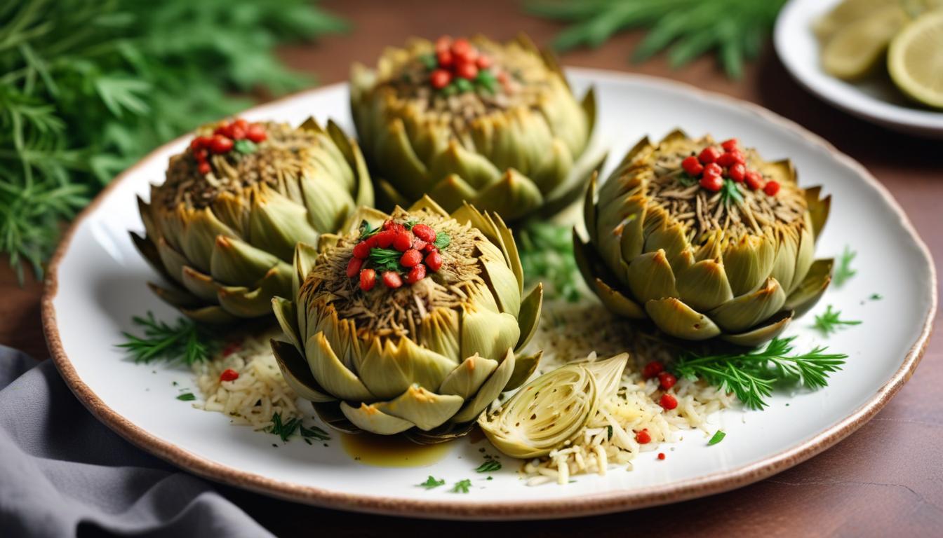 Zeytinyağlı Enginar Dolması Tarifi