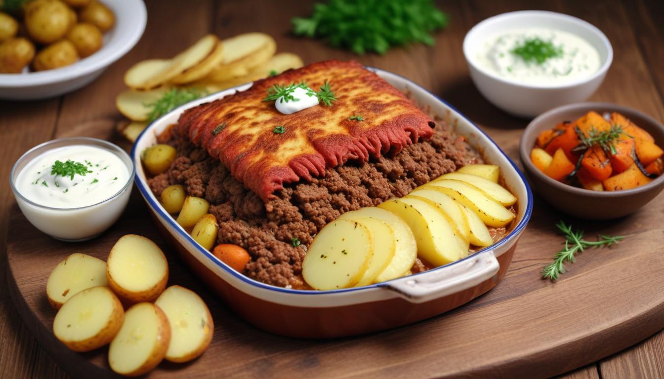 Kıymalı Patates Oturtması: Doyurucu ve Lezzetli Bir Tarif