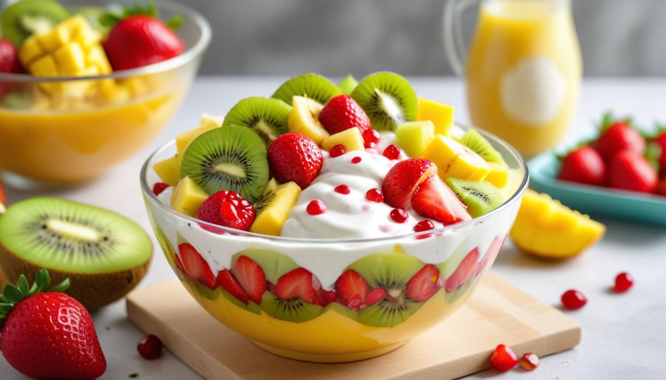 Ferahlık Veren Meyve Salatası