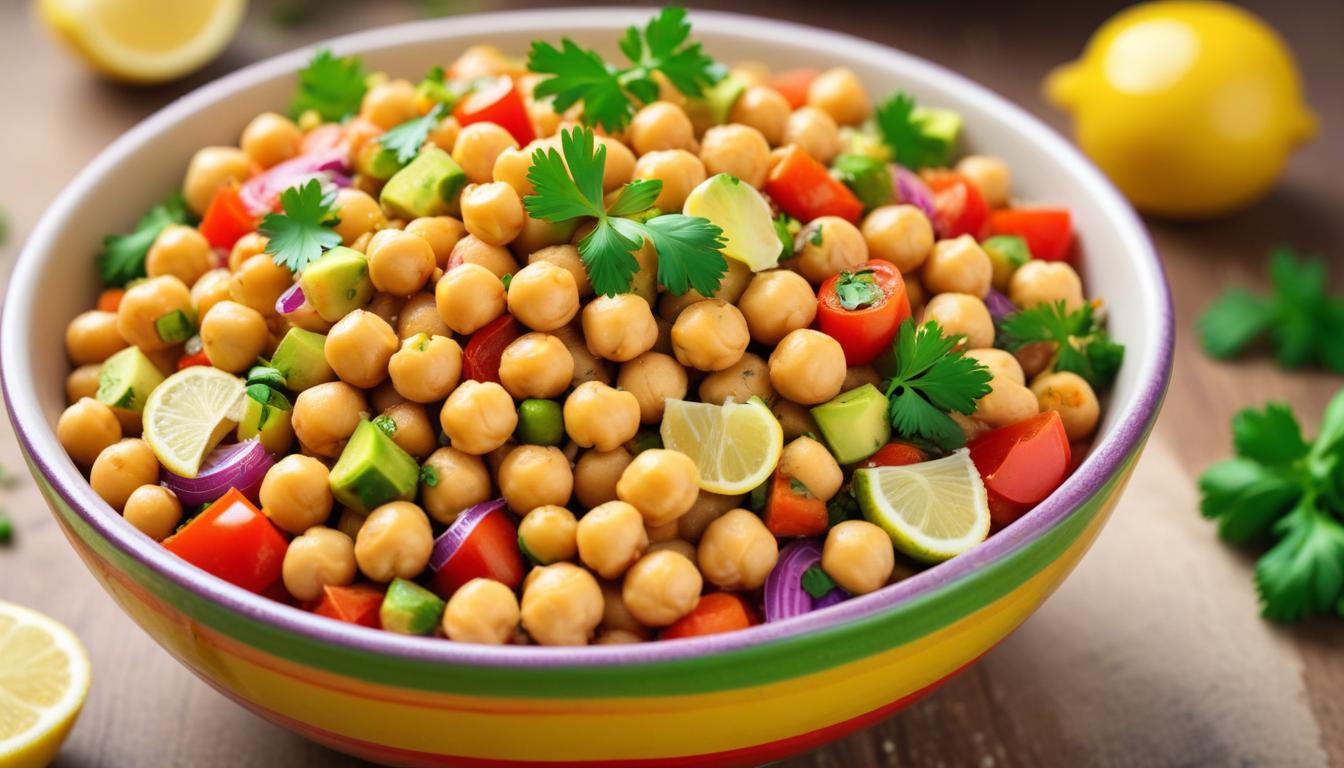 Fıstıklı Nohut Salatası: Besleyici ve Pratik