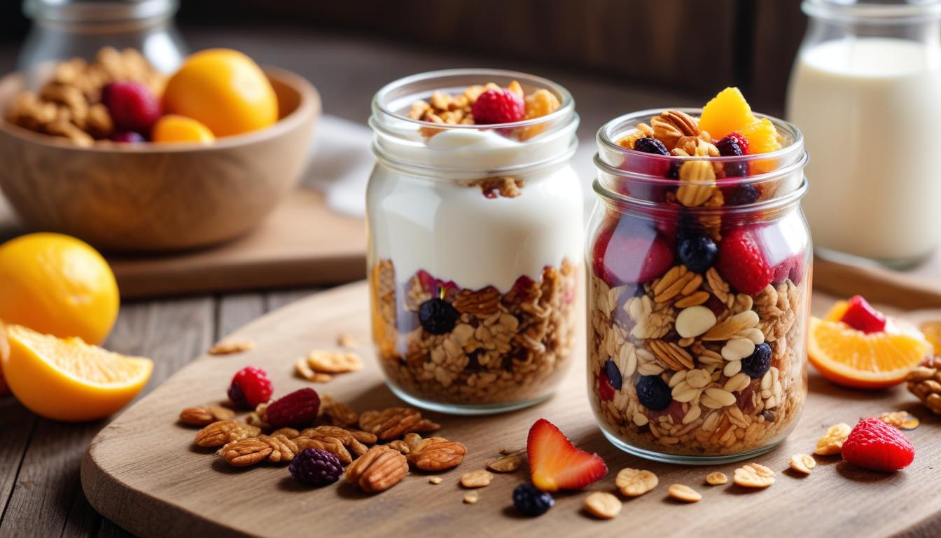 Renkli Ev Yapımı Granola Tarifi