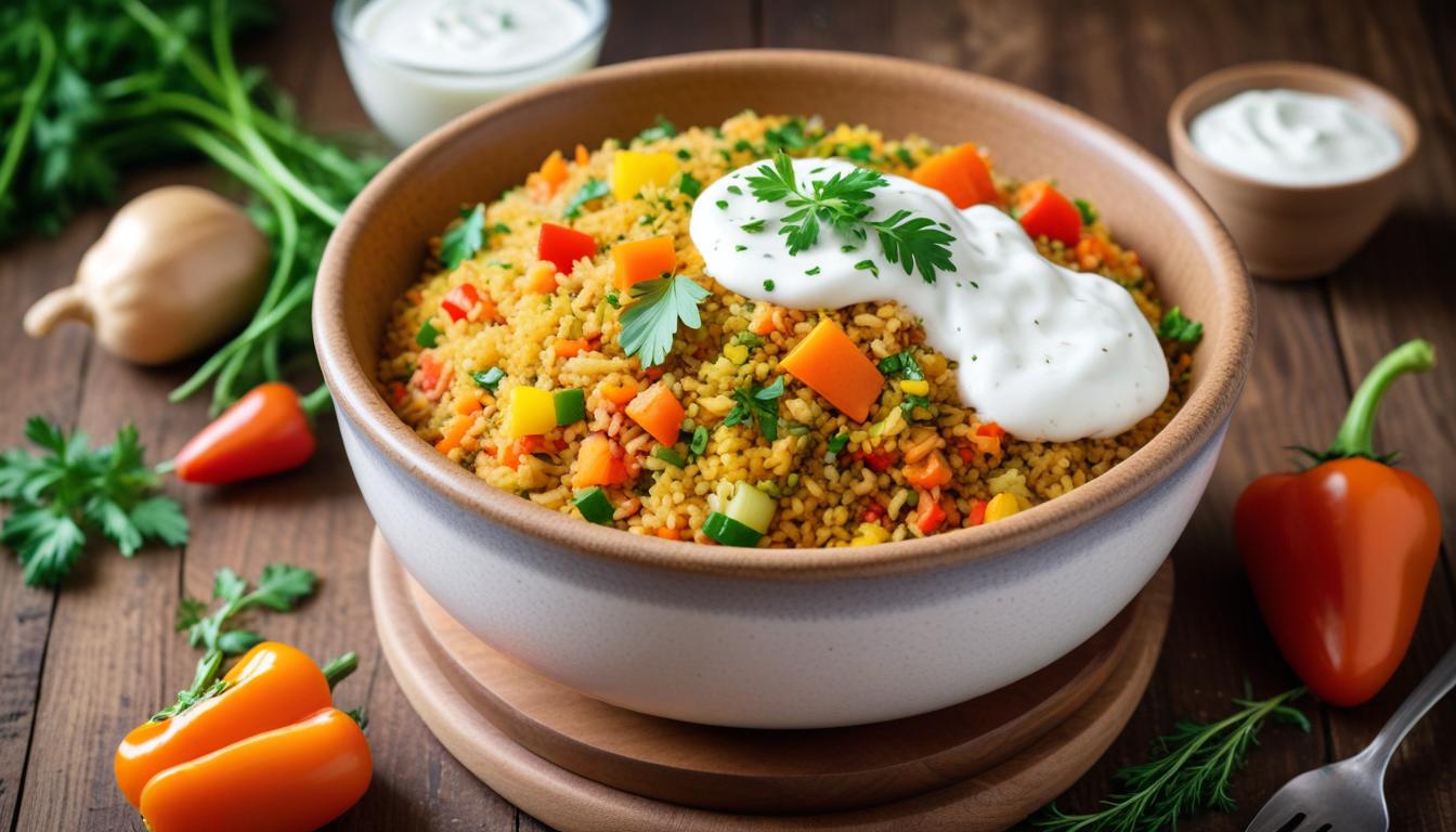 Renkli Sebzeli Bulgur Pilavı: Hafta İçi Sağlıklı Seçim